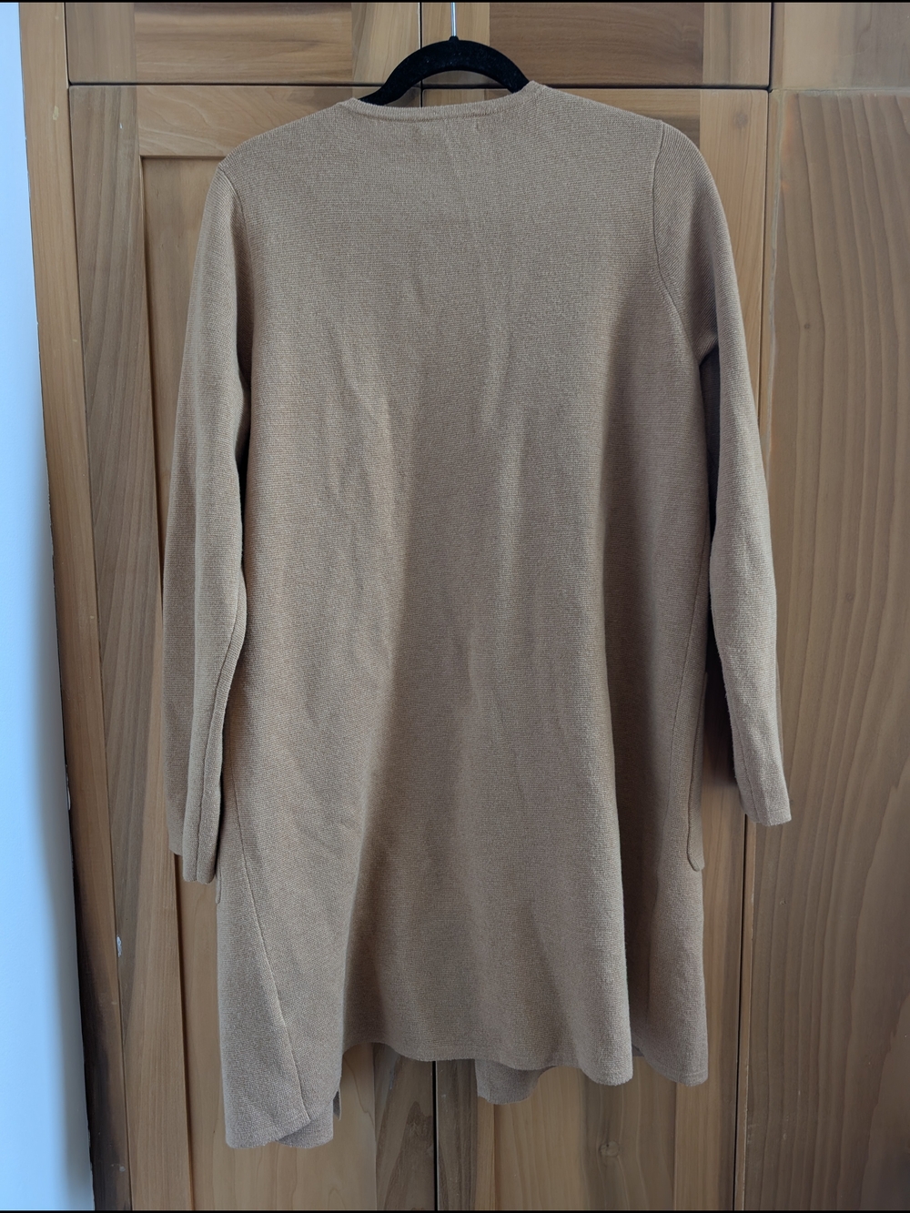 JCrew Camel Open-Front Long Cardigan - Picture 2 of 3